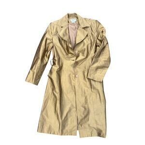 Charles Gray London Vintage Silk Coat Dress Size 10